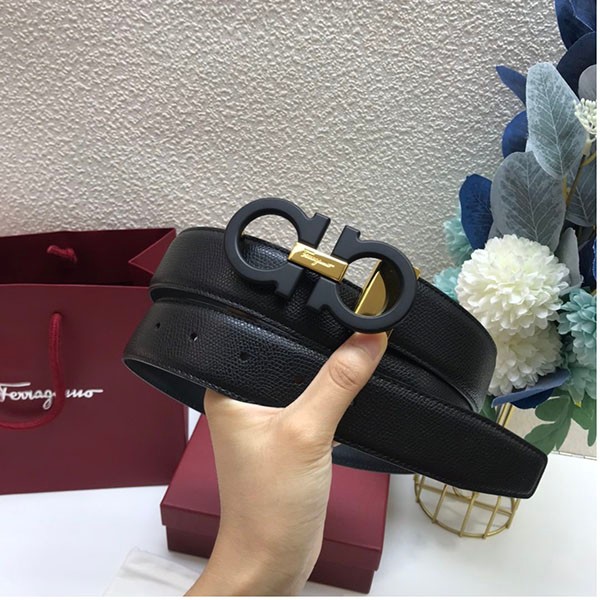 Ferragamo replica logo buckle belt number49384