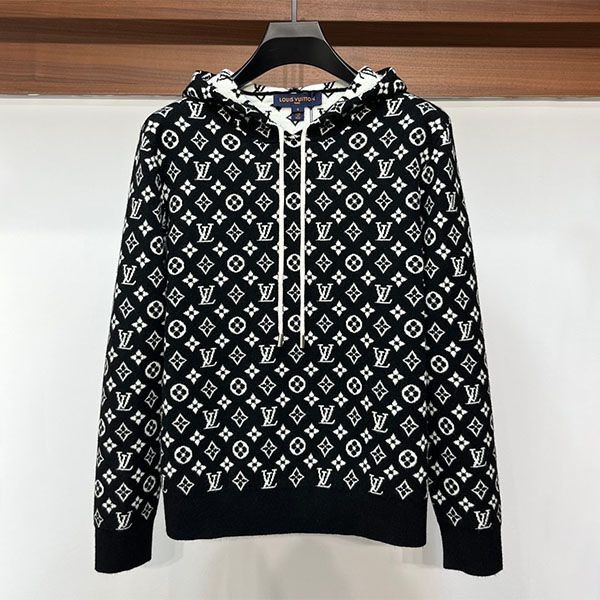 Super cheap price! Louis Vuitton Monogram Tauring Hoodie Parka replica vuc39245