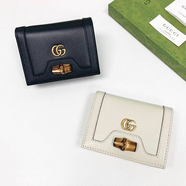 Autumn/Winter Sale: Gucci Bamboo Card Case Wallet Replica 2 Colors 658244 Autumn/Winter Sale: Gucci Bamboo Card Case Wallet Replica 2 Colors 658244