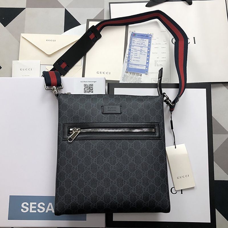 Gucci GG Supreme Small Messenger Shoulder Bag Replica gg21082711