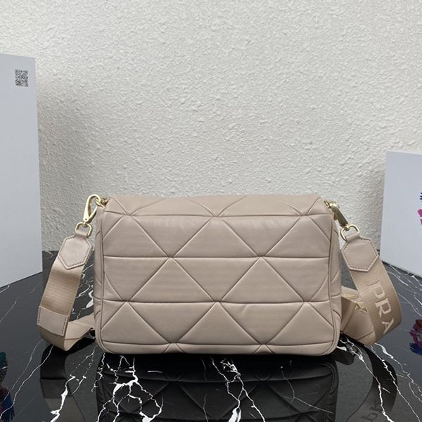 Secured Prada System Nappa Leather Patchwork Bag Replica puc43538