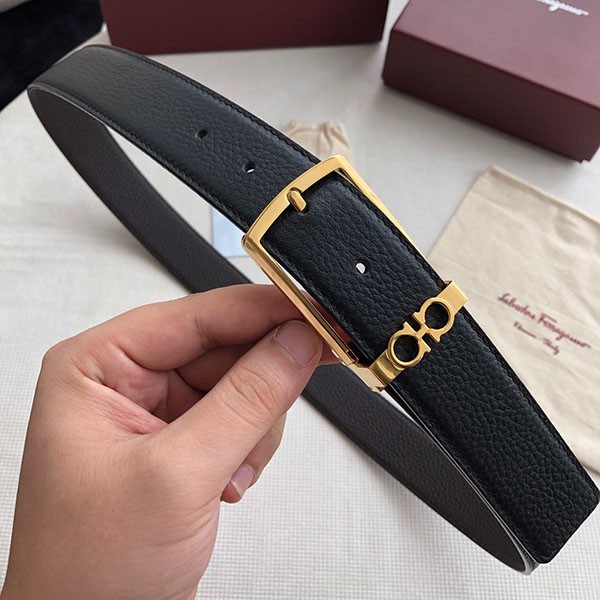 Ferragamo Belt Reversible Men's Leather FEL39383 Ferragamo Belt Reversible Men's Leather FEL39383