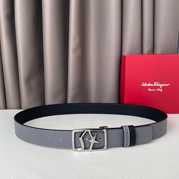 Ferragamo Replica SF Buckle Reversible Belt fee62474 Ferragamo Replica SF Buckle Reversible Belt fee62474