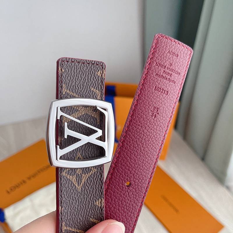 Hard to find Louis Vuitton replica Santur? LV Square 30MM reversible belt vuj61399