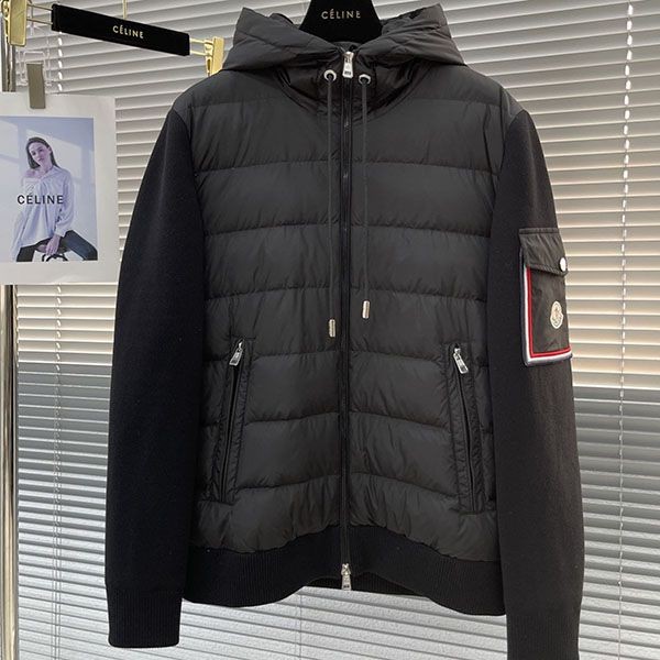 Quick delivery Moncler down jacket knit high neck moe66917