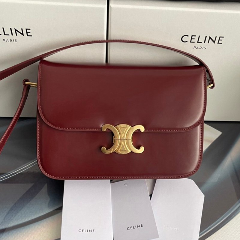 Domestic shipping ★ Celine shoulder bag replica Teen Triomphe bag Ceu96484 Domestic shipping ★ Celine shoulder bag replica Teen Triomphe bag Ceu96484