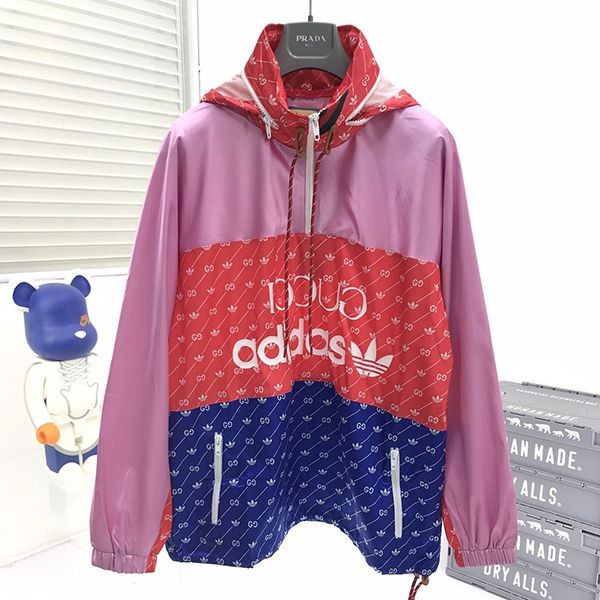 Sale New Adidas x Gucci Replica Acetate Hoodie Jacket 691429Z8A2G5295