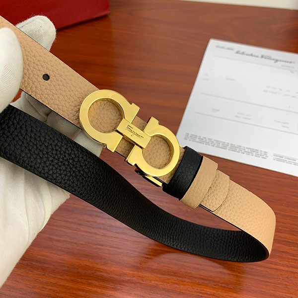 Ferragamo logo buckle belt replica feo29213