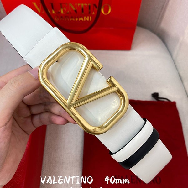 Valentino V logo signature reversible belt replica Vua71652