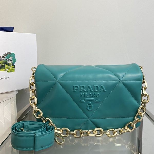 Extremely rare! Prada padded nappa leather shoulder bag replica pup39326