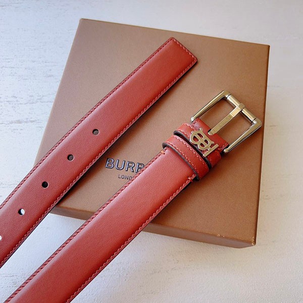 Burberry Leather TB Belt Replica Baw17262