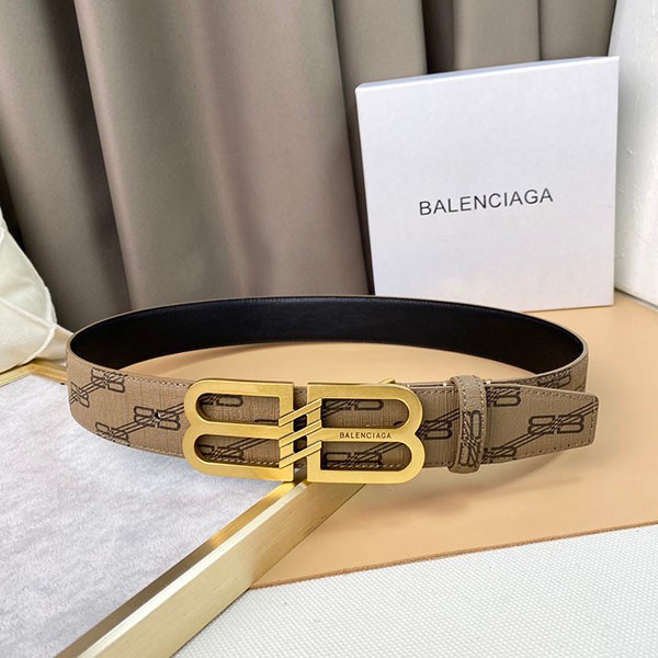 Balenciaga BB Signature Belt Replica 38MM bak62126