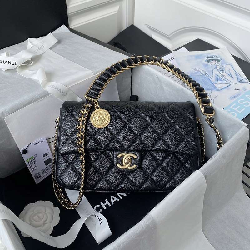 New sale Chanel caviar skin fake shoulder bag classic popular shb29324 New sale Chanel caviar skin fake shoulder bag classic popular shb29324