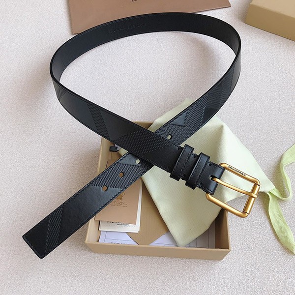 Burberry Replica Men's Reversible Leather Belt Baq41113