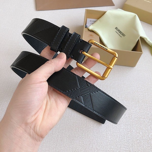 Burberry Replica Men's Reversible Leather Belt Baq41113