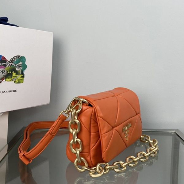 Immediate shipping Prada nappa leather system patchwork bag replica pui52671