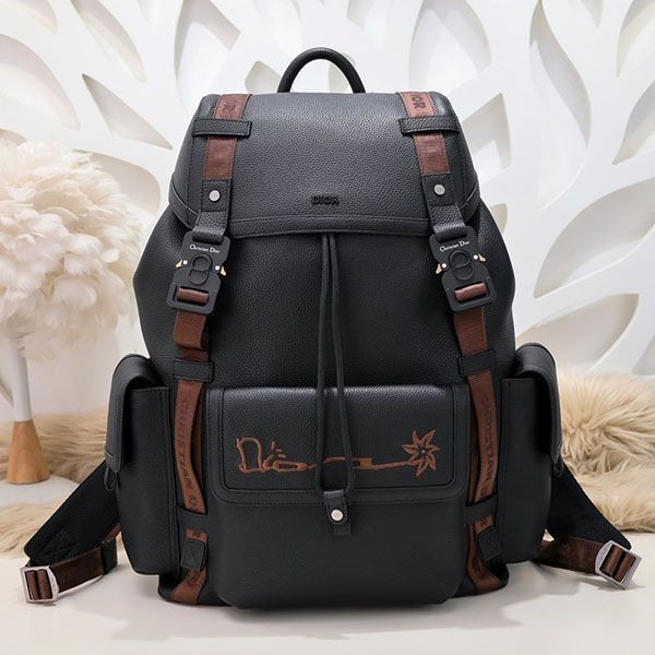 New sale Dior CACTUS JACK calfskin backpack replica dej44624