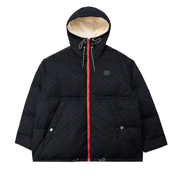 Gucci GG cotton canvas replica down jacket gul12114