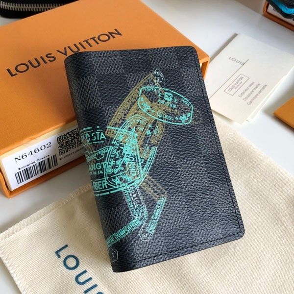 Very popular! Louis Vuitton passport holder card case copy Damier vuk54434 Very popular! Louis Vuitton passport holder card case copy Damier vuk54434