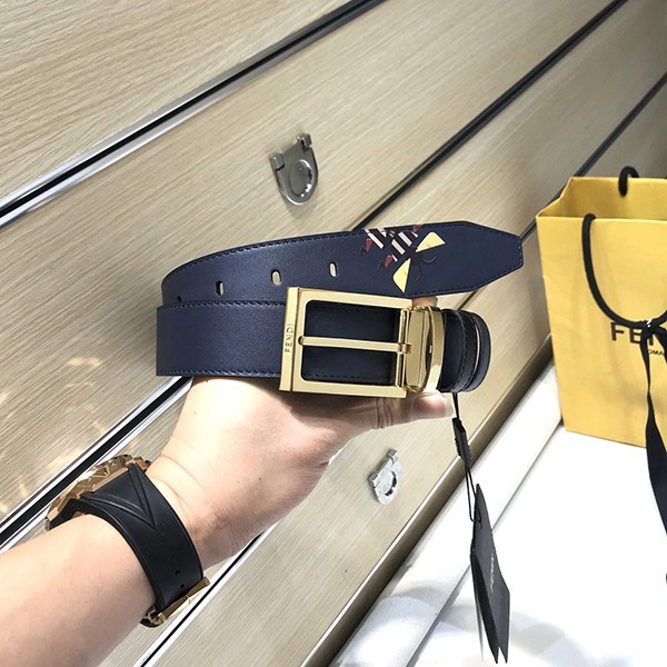 Attention-grabbing! Fendi belt copy 3.5cm fer61754