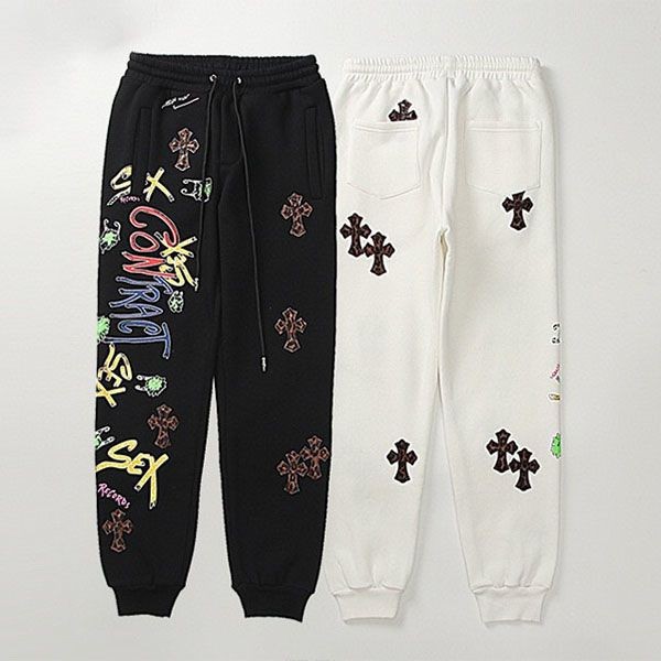 Hard to find Chrome Hearts women's sweatpants fake Kul35565