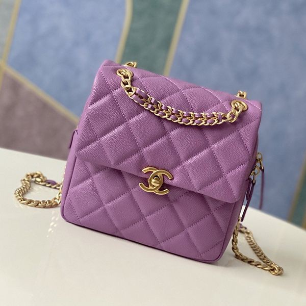Eye-catching color Chanel backpack replica 2way shoulder bag shf89433 Eye-catching color Chanel backpack replica 2way shoulder bag shf89433