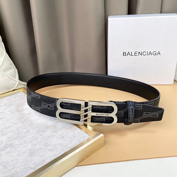 Balenciaga BB Signature Belt Replica 38MM bau64409