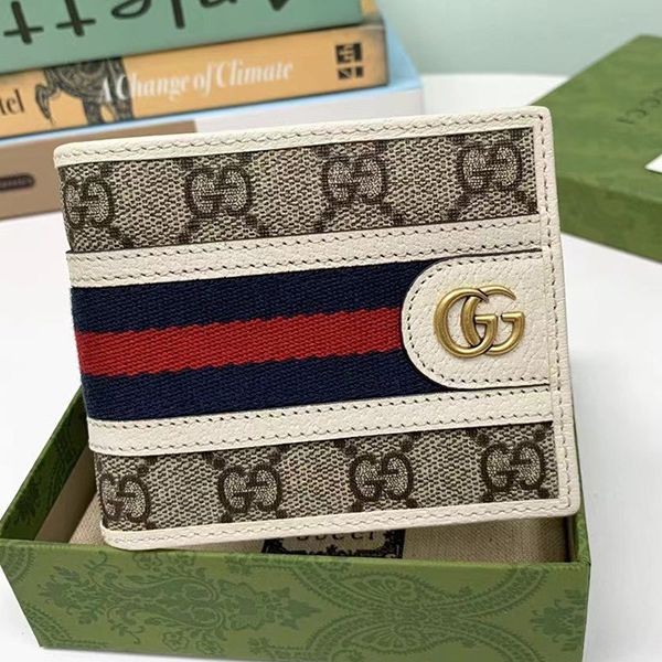 Latest and stylish Gucci vintage design Ophidia wallet replica 597606 Latest and stylish Gucci vintage design Ophidia wallet replica 597606