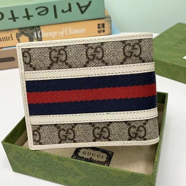 Latest and stylish Gucci vintage design Ophidia wallet replica 597606
