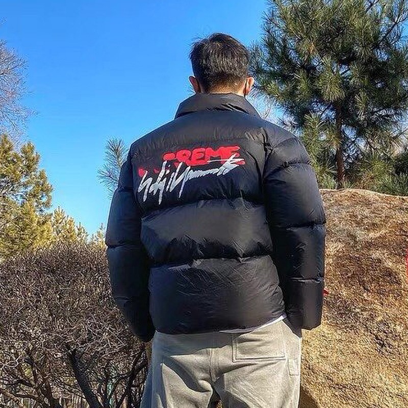 [Not available in Japan] The much talked about collaboration ★ Supreme x Yoji Yamamoto ★ Jacket ★ Black shs87408