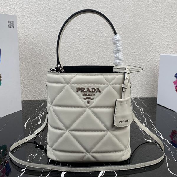 High brand collaboration 2022 Prada logo handbag shoulder bag fake pug88292