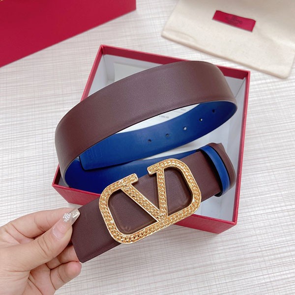 Valentino GARAVANI Stone Logo Belt Replica Vuj83160