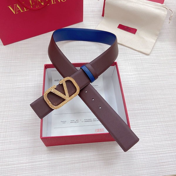 Valentino GARAVANI Stone Logo Belt Replica Vuj83160