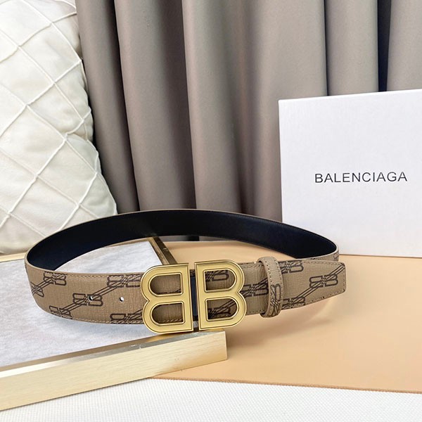 Super Hot Topic! Balenciaga Replica BB HOURGLASS Signature Belt 38MM bao08160