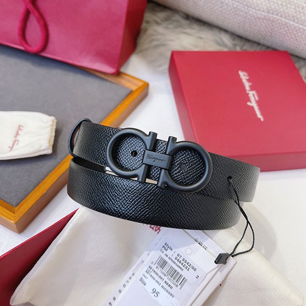 Ferragamo logo buckle belt replica fex92539