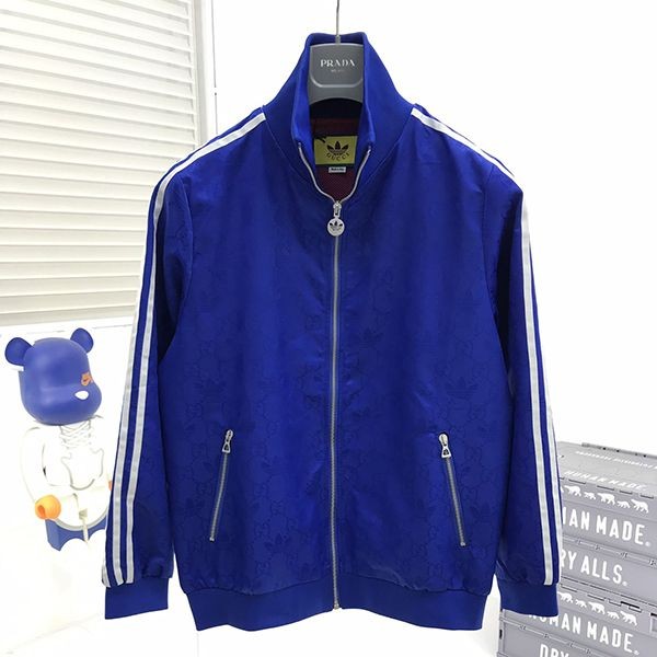 Cheap price! Gucci Adidas Replica Cotton Jersey Jacket gud38136