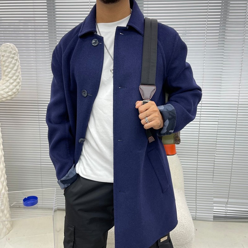 Best price Louis Vuitton coat replica ☆Can be worn on both sides ☆Reversible Monogram Hooded Wrap Coat vub49586