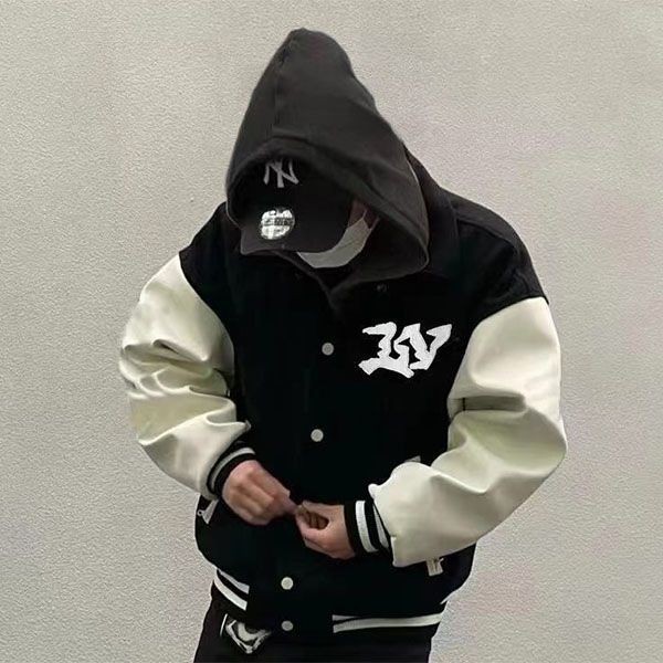 Autumn/Winter Sale Louis Vuitton☆Jacket Leather Embroidery Replica vuo64354 Autumn/Winter Sale Louis Vuitton☆Jacket Leather Embroidery Replica vuo64354