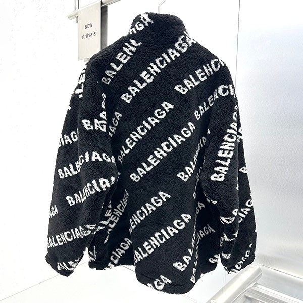 Balenciaga ALLOVER LOGO Soft Jacket Replica ◆Black◆ bak18685 Sold Out