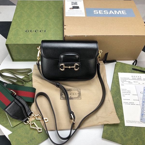 Gucci Horsebit 1955 Mini Bag Replica GG Supreme gg210820127