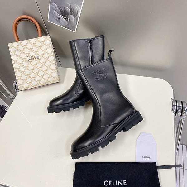 Celine Zip Short Boots Replica Grade N Recommended Cex87174