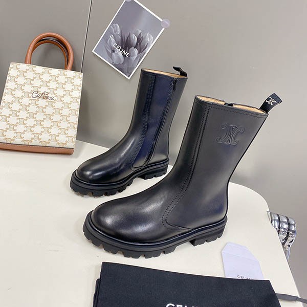 Celine Zip Short Boots Replica Grade N Recommended Cex87174