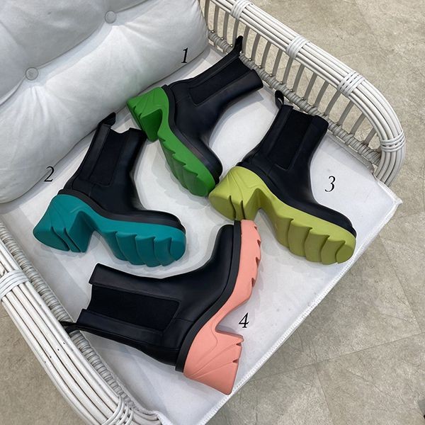 Recommended fake Bottega Veneta women's tire boots in 4 colors boz22945