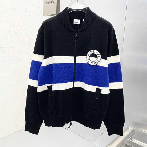 Very popular! Burberry logo graphic funnel neck sweater replica Bap87700