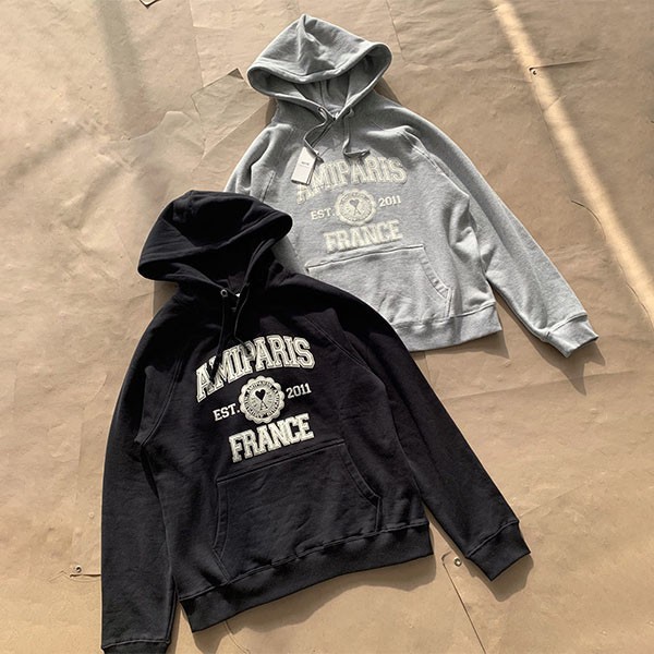 AMI Paris Replica AMI Alexandre Mattiussi AMI Women's Hoodie 2 Colors amb03209 AMI Paris Replica AMI Alexandre Mattiussi AMI Women's Hoodie 2 Colors amb03209