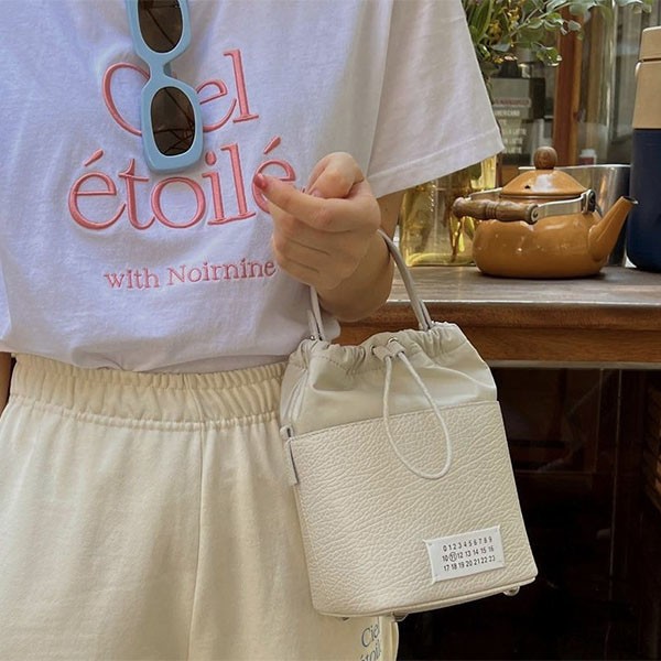 Best Price Guaranteed Maison Margiela 5AC Bucket Bag Replica Small Shoulder Bag S61WG0035