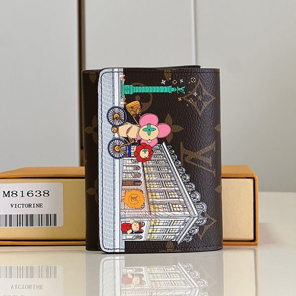 Louis Vuitton Christmas Portefeuille Victorine Fake Wallet 2 Colors vus45135 Louis Vuitton Christmas Portefeuille Victorine Fake Wallet 2 Colors vus45135