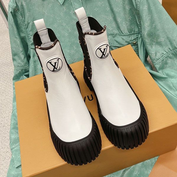 Lowest price challenge Louis Vuitton Ruby Replica Line Ankle Boots vuo86948