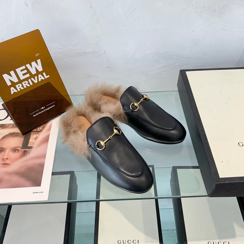 Very popular: Gucci [Princetown] Replica Re-Edition Men's Slippers guk44759