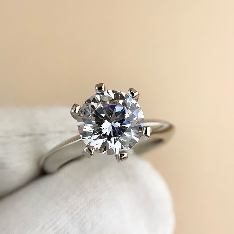 Cute [Worn by Twice Sana] Tiffany Soleste engagement ring Til20621